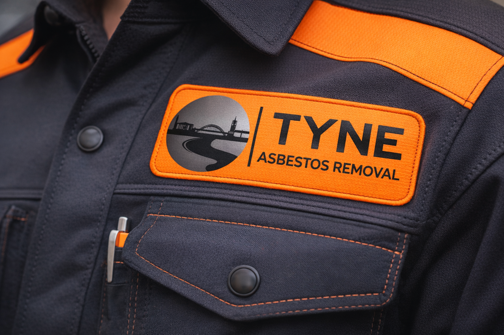 Tyne Asbestos Removal branded workwear